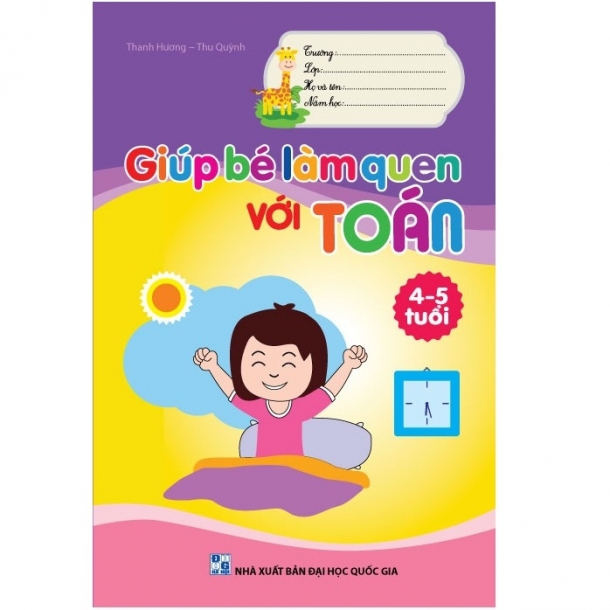 Giúp bé làm quen với toán 4-5 tuổi