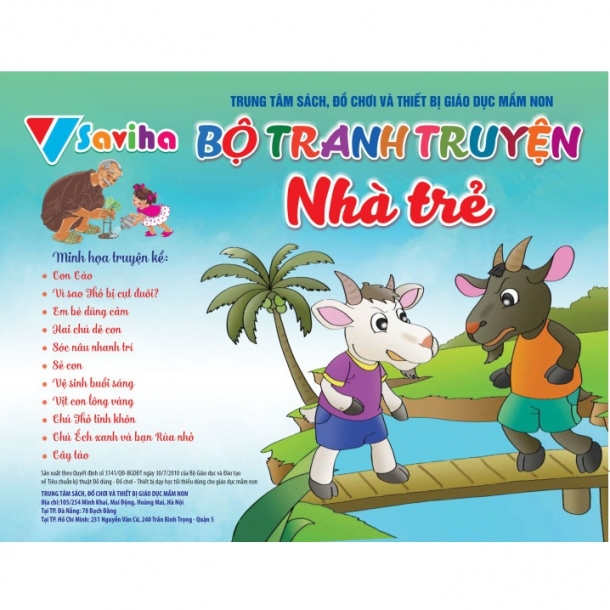 Bộ tranh truyện nhà trẻ