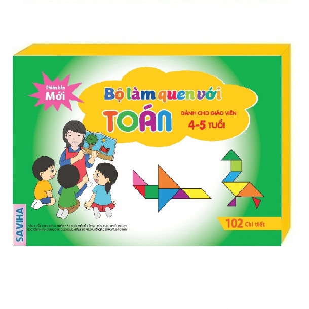 Bộ làm quen với toán theo chủ đề (Dùng cho Giáo viên lớp mẫu giáo 4-5 tuổi)