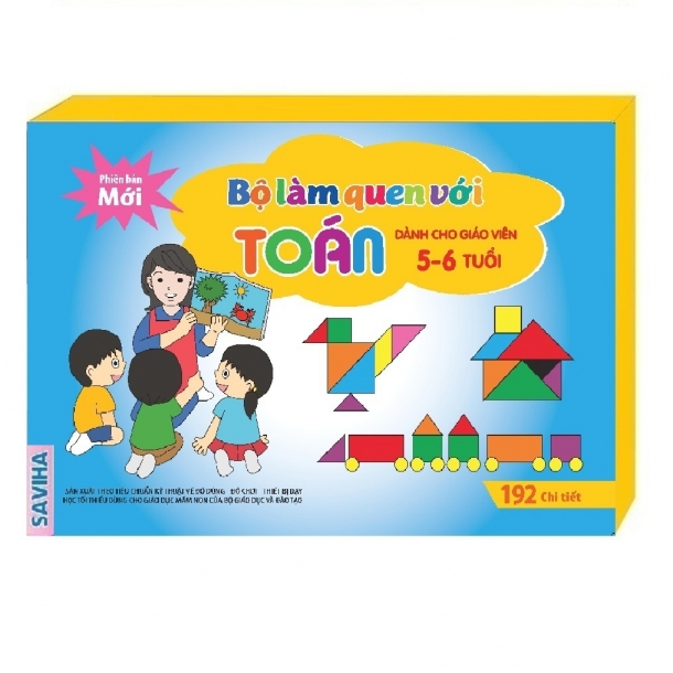 Bộ làm quen với toán theo chủ đề (Dùng cho Giáo viên lớp mẫu giáo 5-6 tuổi)