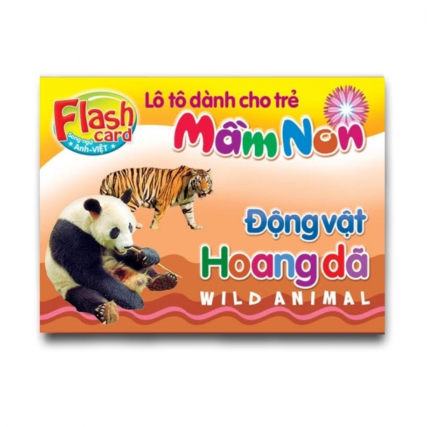 Lô tô dành cho trẻ mầm non - Động vật hoang dã