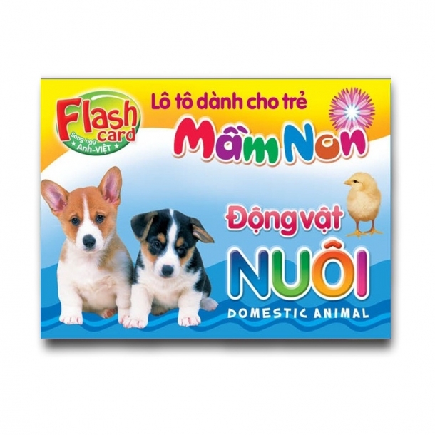 Lô tô dành cho trẻ mầm non - Động vật nuôi